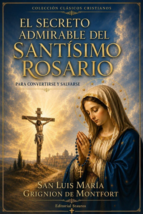 Portada de El secreto admirable del Santísimo Rosario