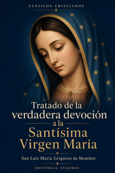 Portada de Tratado de la verdadera devoción a la Santísima Virgen María